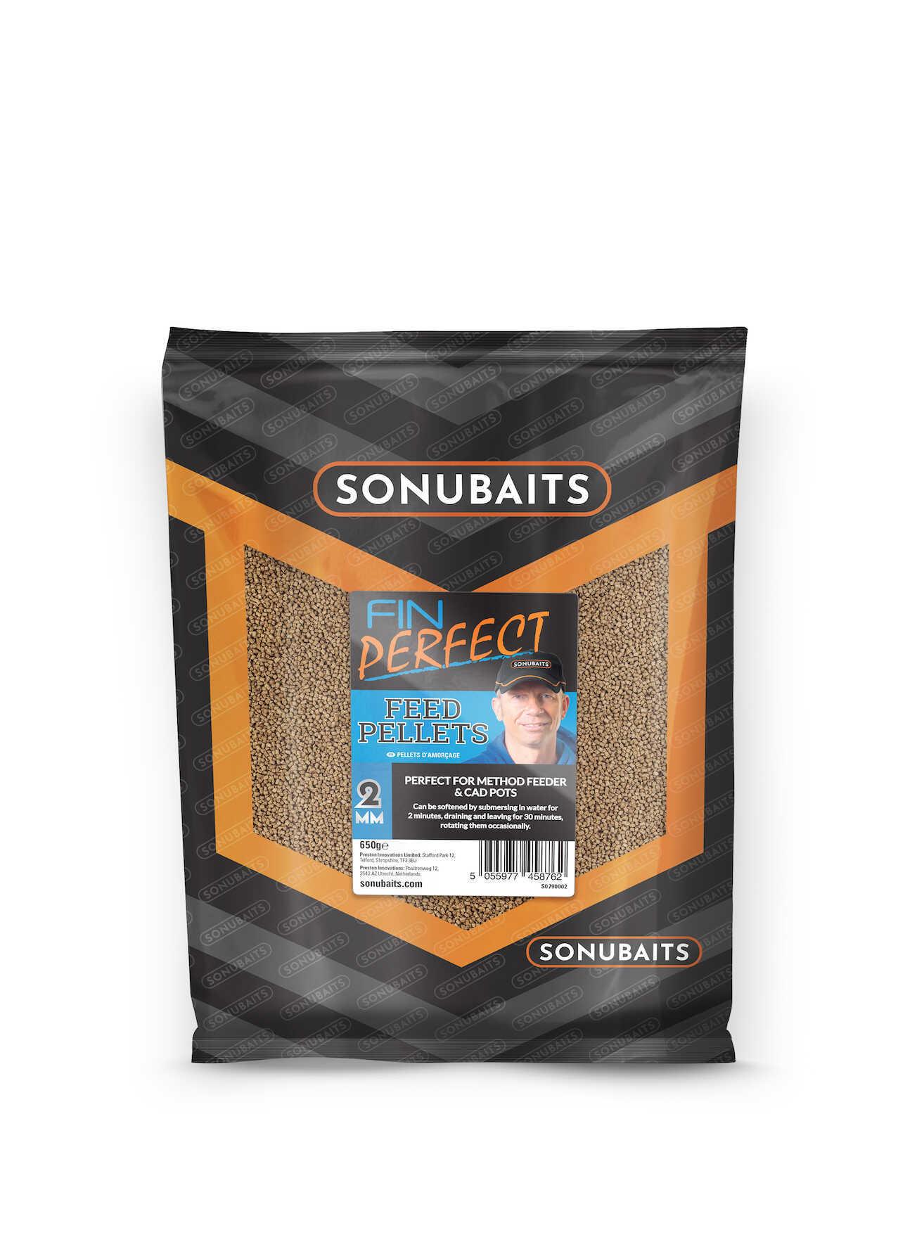 Sonubaits Feed Pellets Fin Perfect 2mm 650g