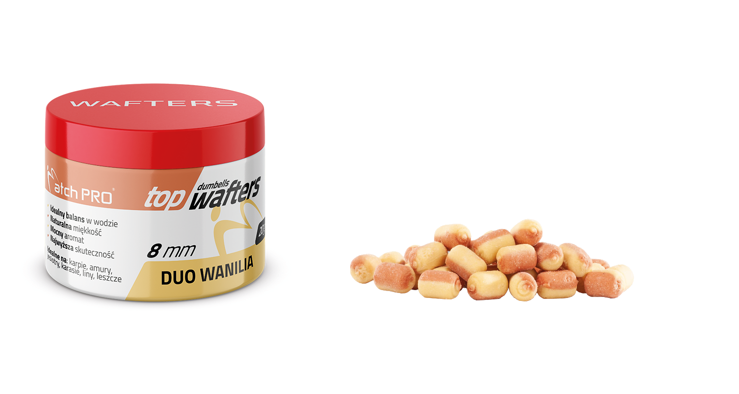 MatchPro Top Dumbels Wafters Duo Vanille 8mm 20g