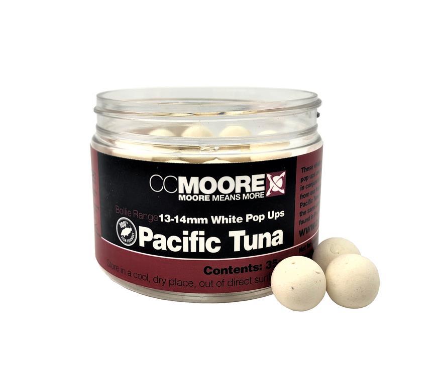 CC Moore White Pop Ups Pacific Tuna 13-14mm
