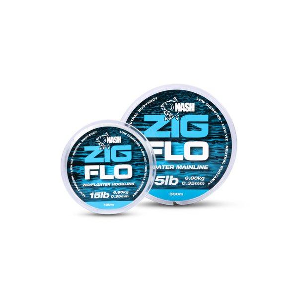 Nash NXT Zig Flo 15lb 0,35mm 100m żyłka