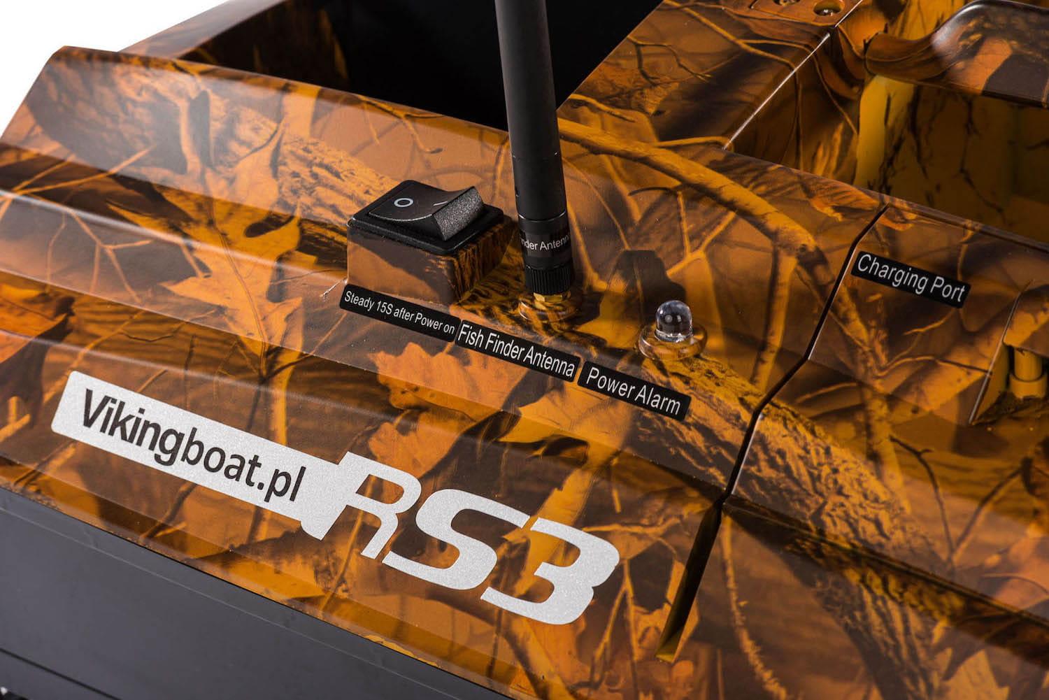 Viking RS3 Camo GPS łódka zanętowa