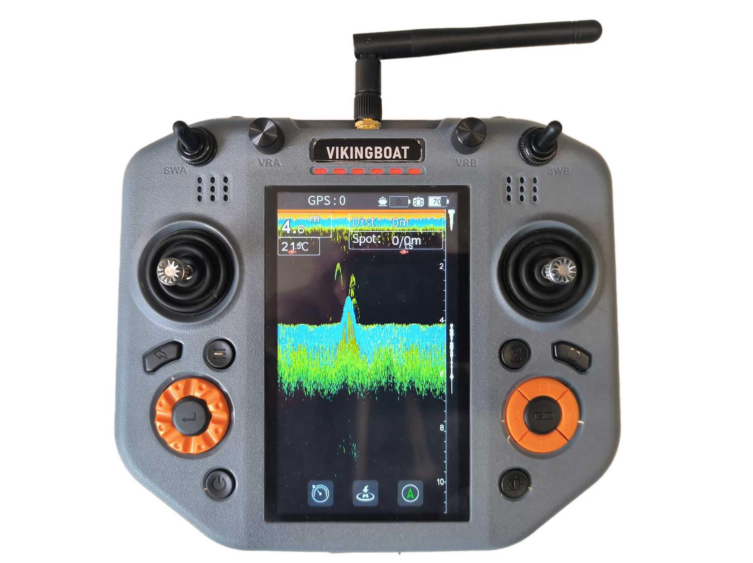 Viking RS3 Camo GPS łódka zanętowa