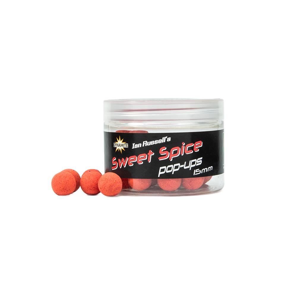 Dynamite Baits IR Sweet Spice Pop Ups 15mm