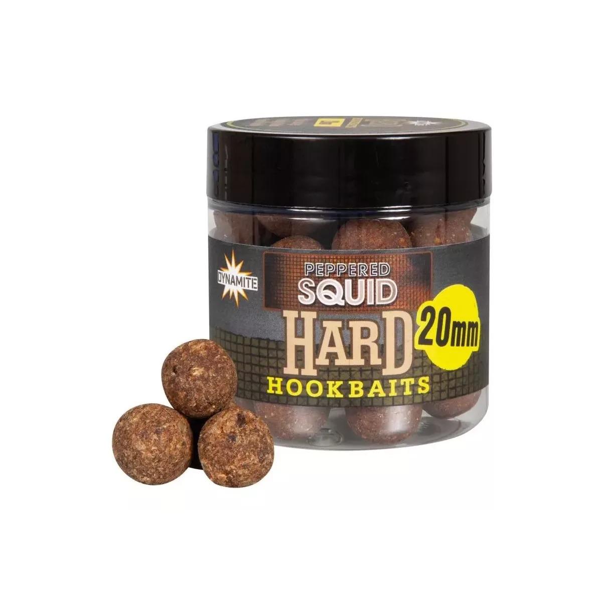 Dynamite Baits Peppered Squid Hard Hookbaits 20mm