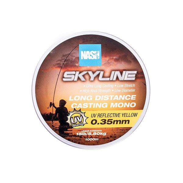 Nash Skyline Mono UV Yellow 15lb 0.35mm 1000m żyłka