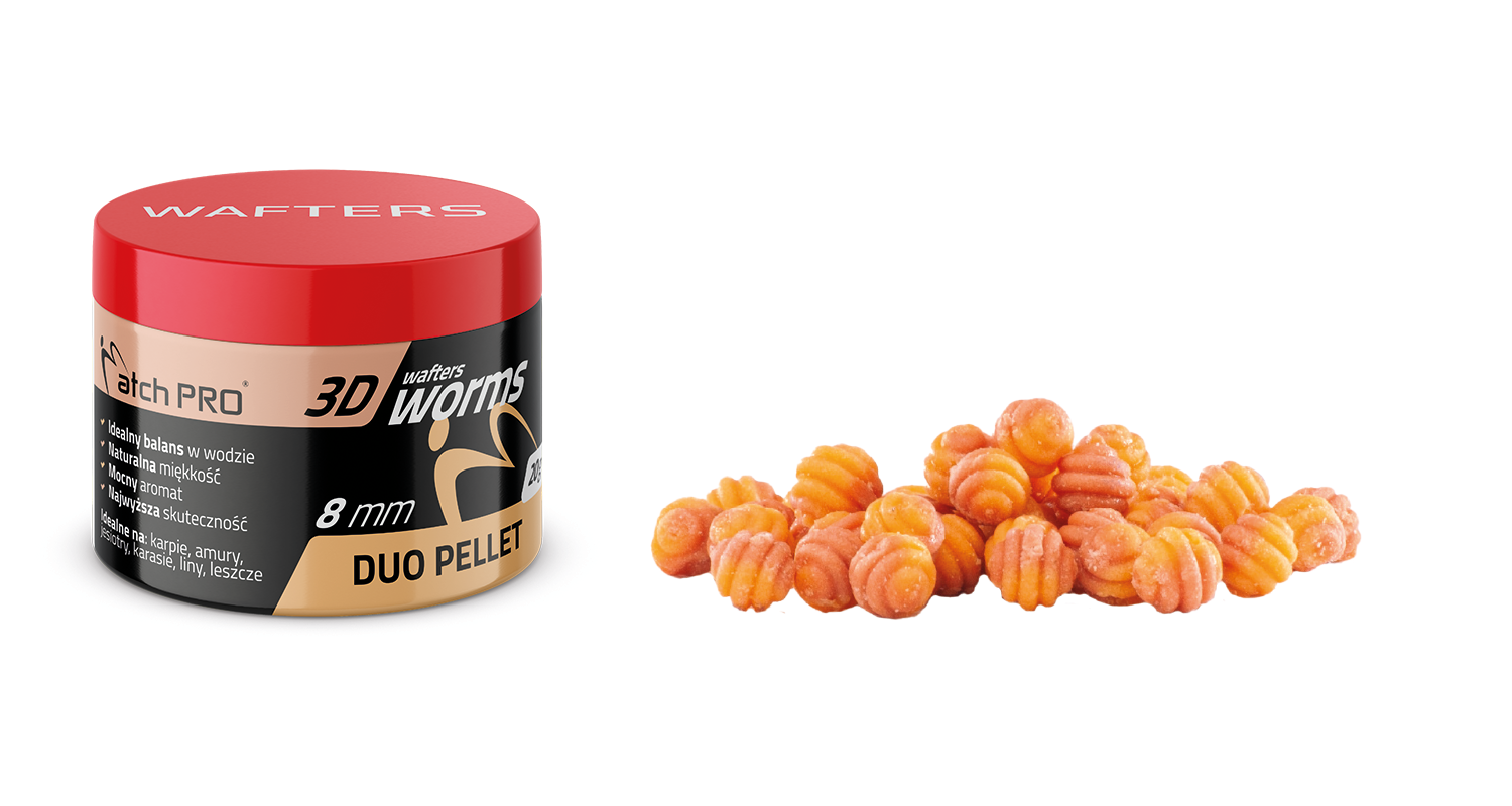 MatchPro Top Worms Wafters Duo Pellet 8mm 20g