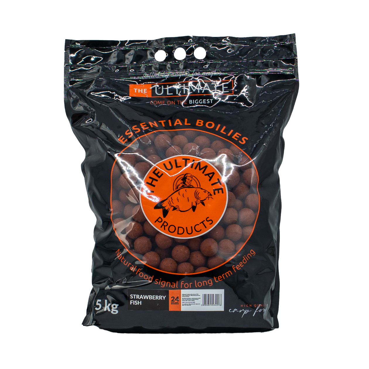 The Ultimate Essential Strawberry Fish 24mm 5kg kulki zanętowe