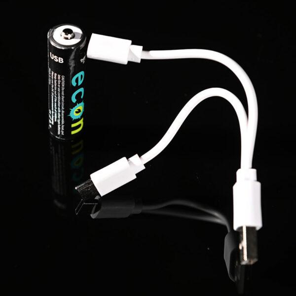 Wolf Econ AA Batteries  akumulatorki ładowane przez USB-C