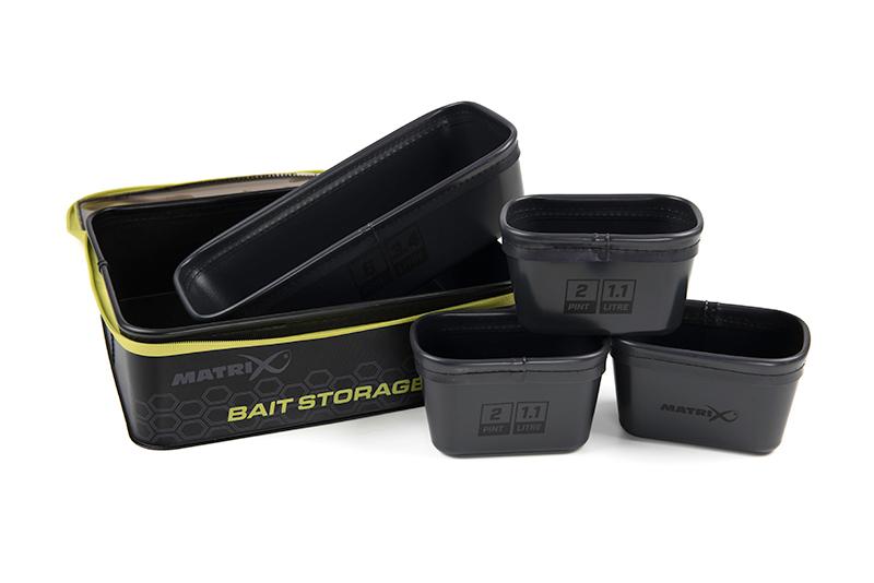 Matrix EVA Bait Storage Tray zestaw pojemników