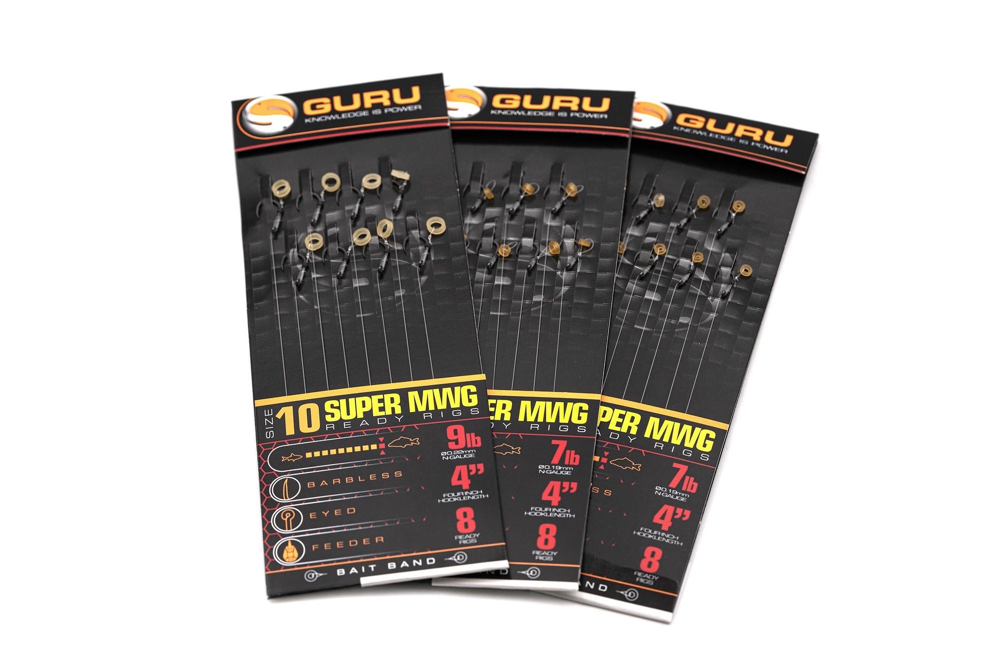 Guru Super MWG Rigs gumka r.18 0.15mm 10cm przypony