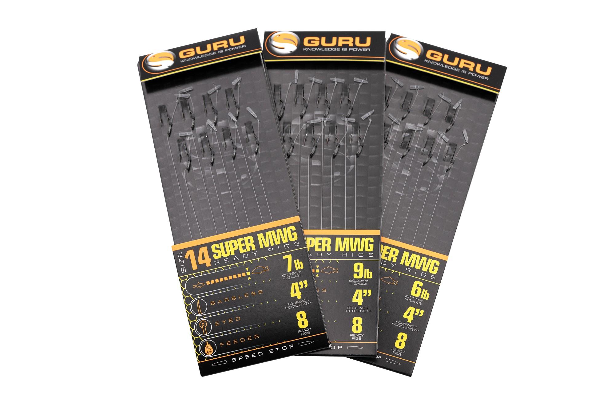 Guru Super MWG Speedstop Rigs r.14 0.19mm 10cm przypony