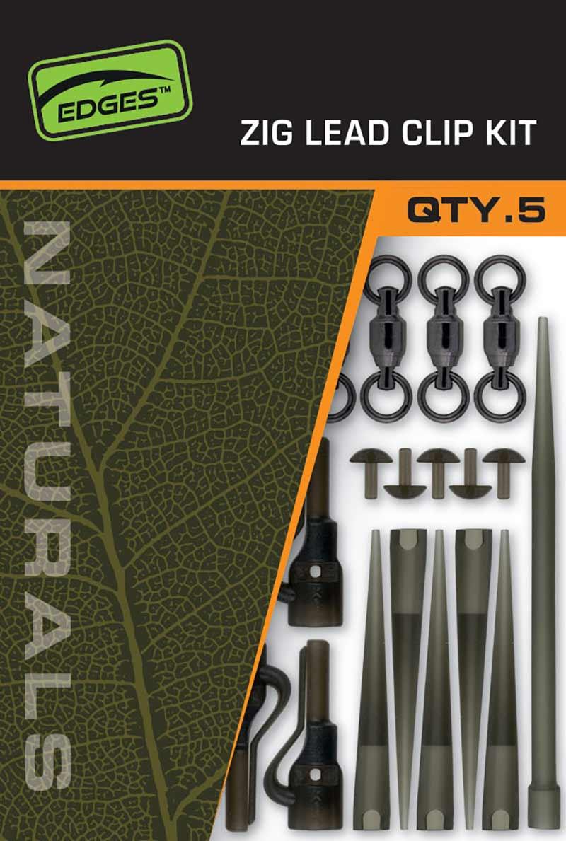 Fox Naturals Zig Lead Clip Kit zestaw zig rig