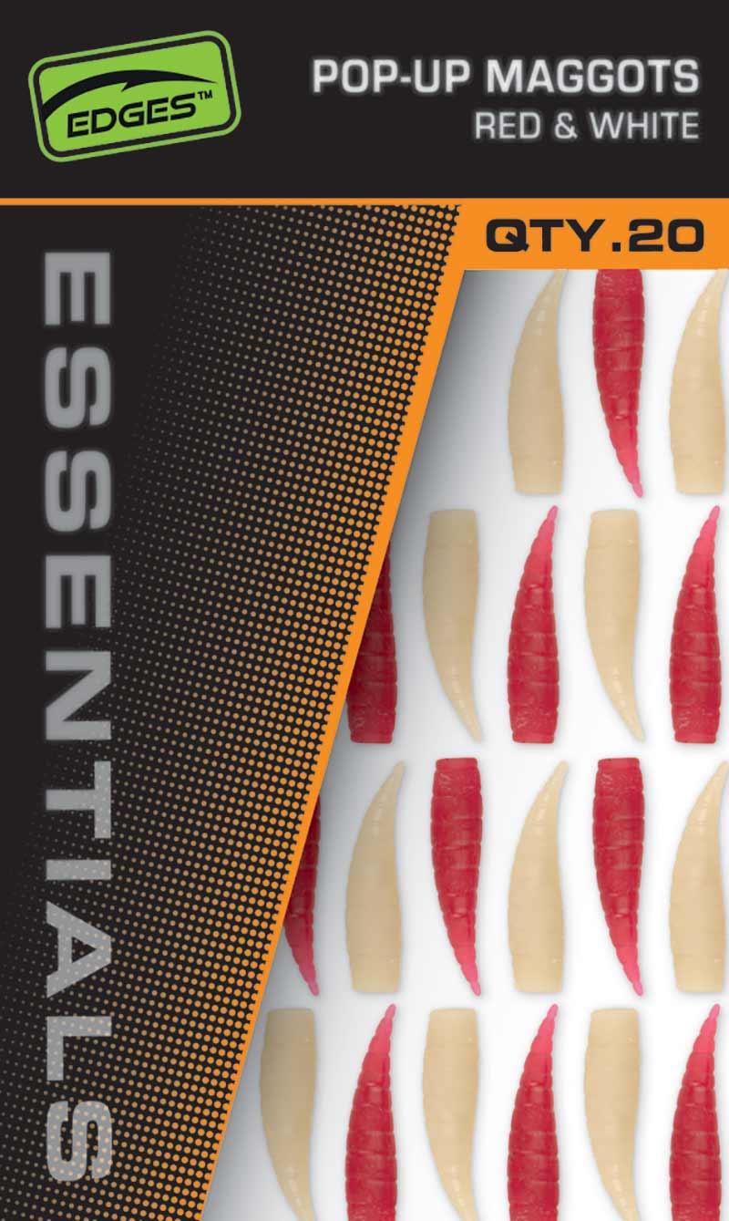 Fox Edges Essential Pop-Up Maggots mix 20szt sztuczne robaki