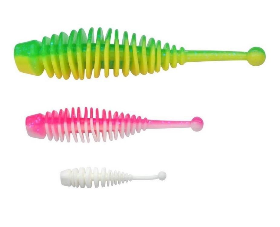 Berkley PowerBait Naiad Fluo Orange/Sunshine Yellow 3cm 12szt.