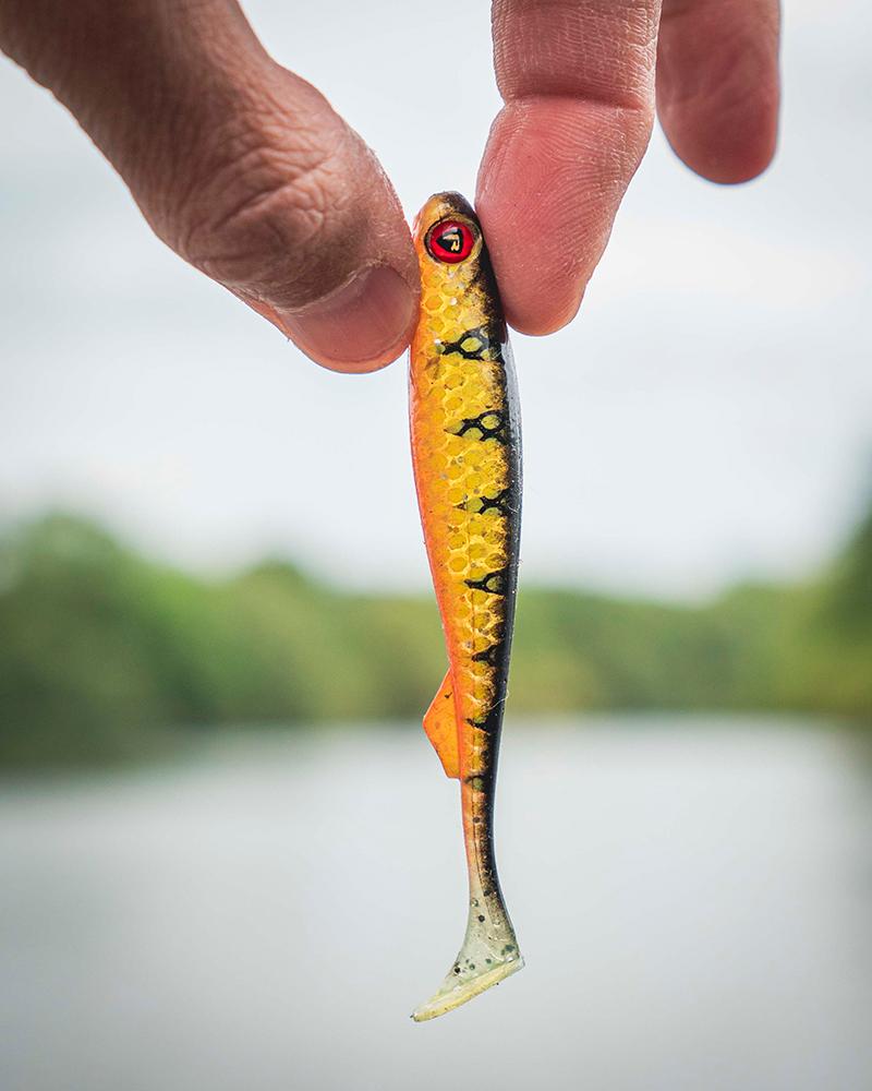 Fox Rage Slick Shad 13cm Natural Perch