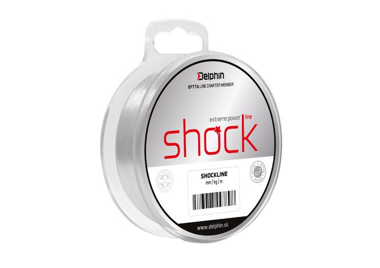 Delphin Shock Line Transparent 0.50mm 80m strzałówka