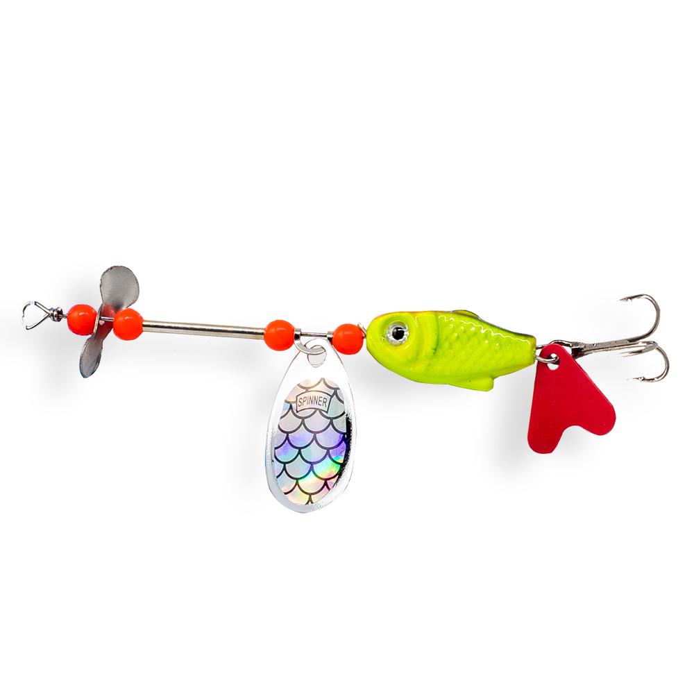 Miracle Fish Obrotówka z rybką kol.008 9.5cm 12g
