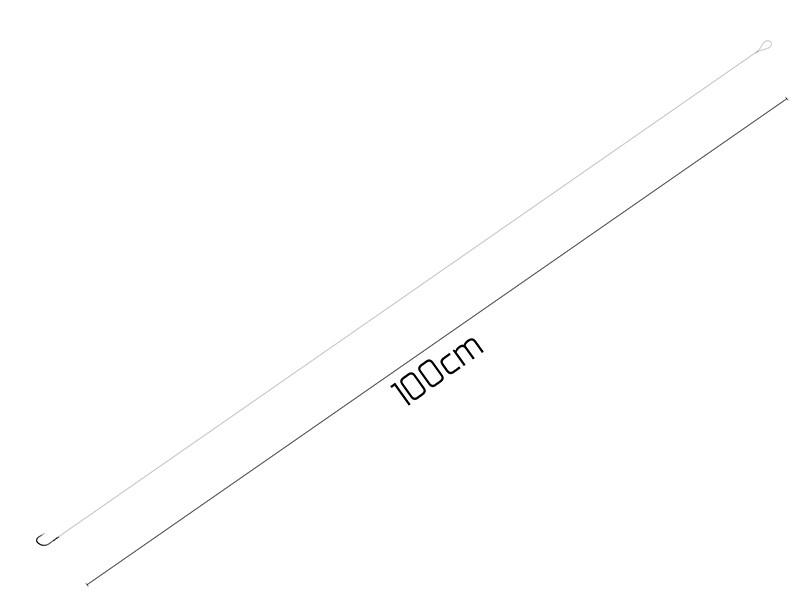 Delphin FDR LongRIG r.10 0.18mm 100cm 8szt. przypony