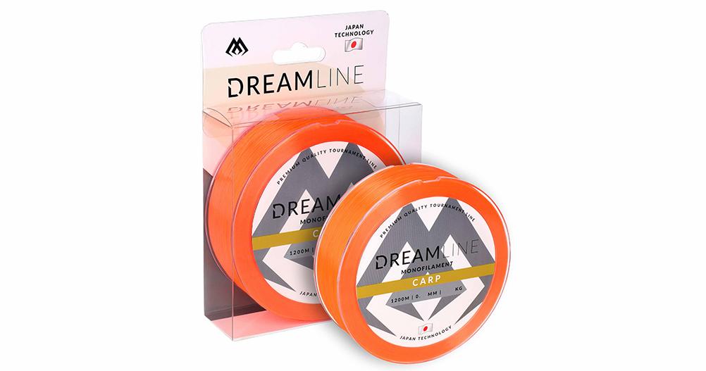 Mikado DreamLine Carp Fluo Orange 0.30mm 9.73kg 1200m żyłka