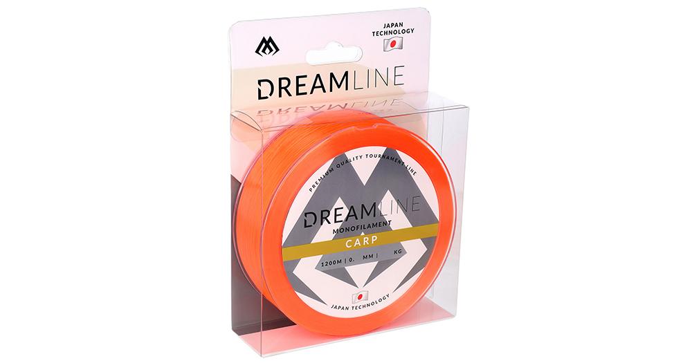 Mikado DreamLine Carp Fluo Orange 0.30mm 9.73kg 1200m żyłka