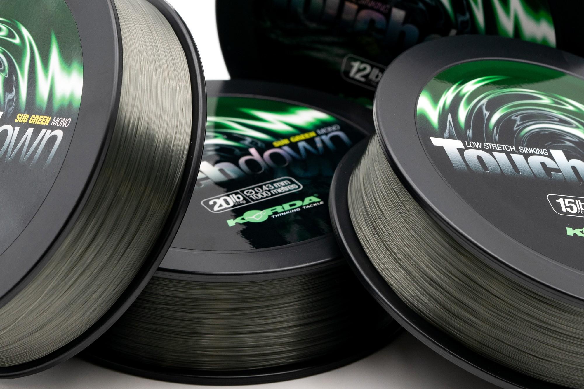 Korda Touchdown 12lb 0.35mm 5.4kg 1000m Green żyłka