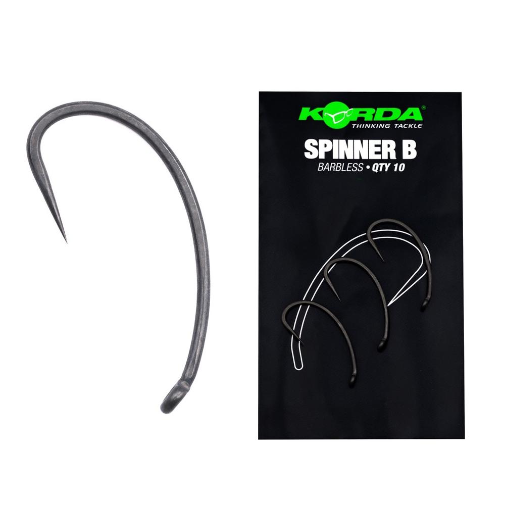 Korda Spinner B Barbless r.2 10szt haki karpiowe