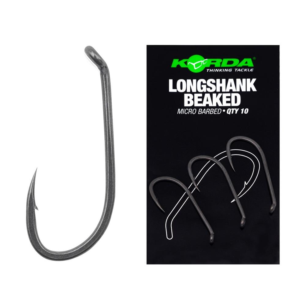 Korda Longshank Beaked Micro Barbed r.4 10szt. haki karpiowe