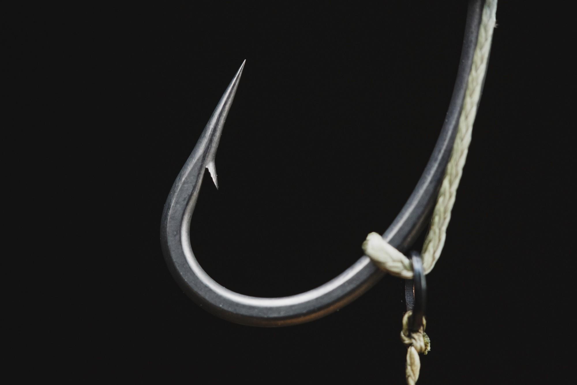Korda Kurv Shank X Micro Barbed r.4 10szt. haki karpiowe