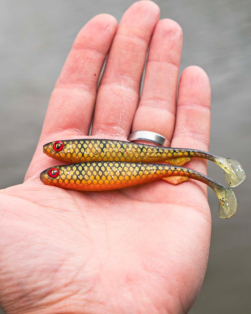 Fox Rage Slick Shad 7cm Lemon Tiger