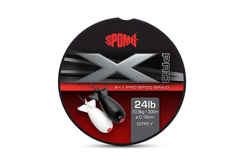 Spomb XD Pro Braid Grey 8+1 0.18mm 300m plecionka