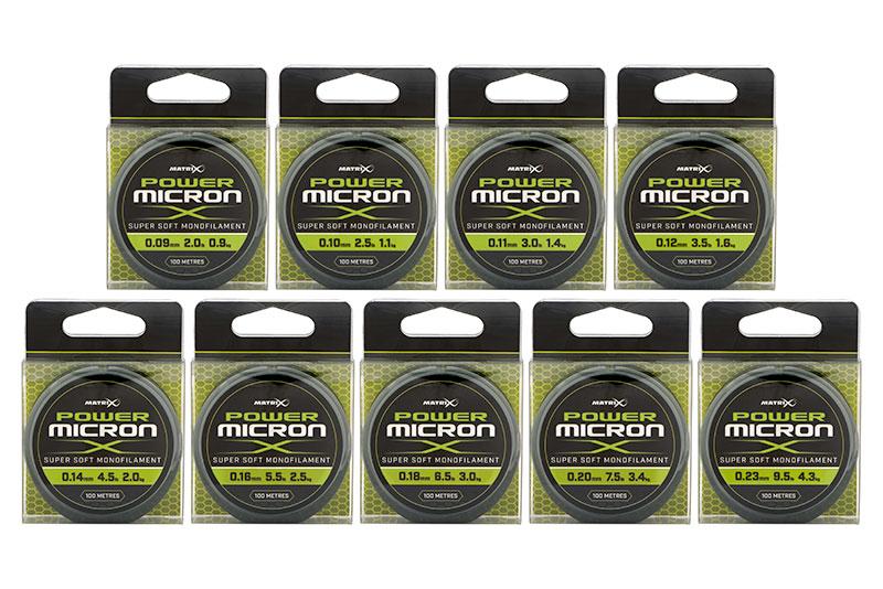 Matrix Power Micron X 0.12mm 100m żyłka przyponowa