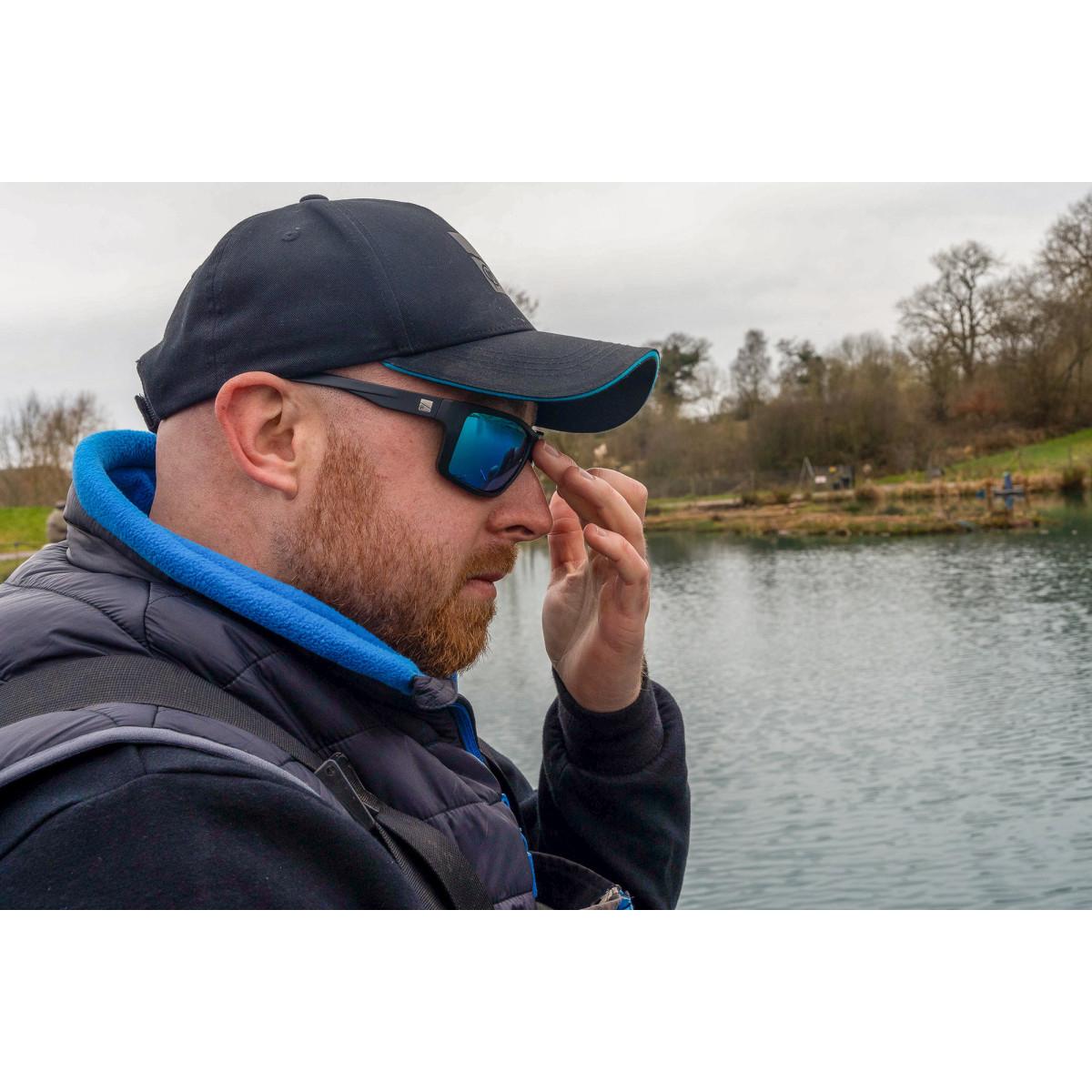 Preston Inception Wrap Ice Blue okulary przeciwsłoneczne