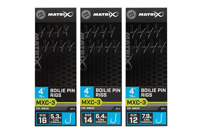 Matrix MXC-3 Barbless bagnet r.14 0.18mm 10cm przypony