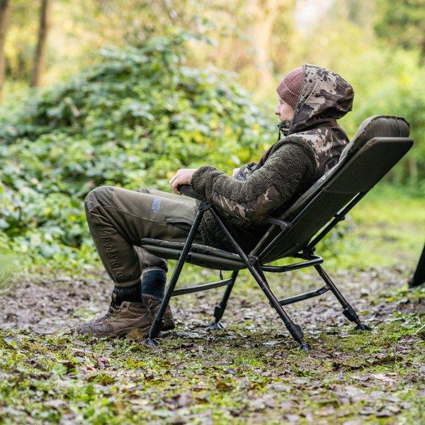 Nash Bank Life Reclining Chair Camo fotel karpiowy