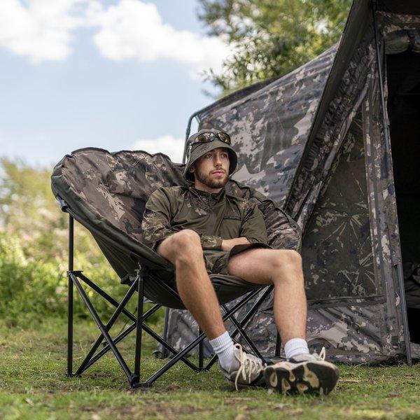 Nash Bank Life Moon Chair Camo fotel karpiowy