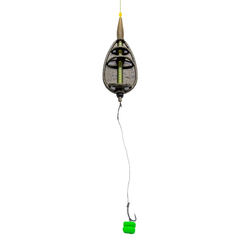 Miracle Fish Method Feeder 40g podajnik przypon zielona foremka