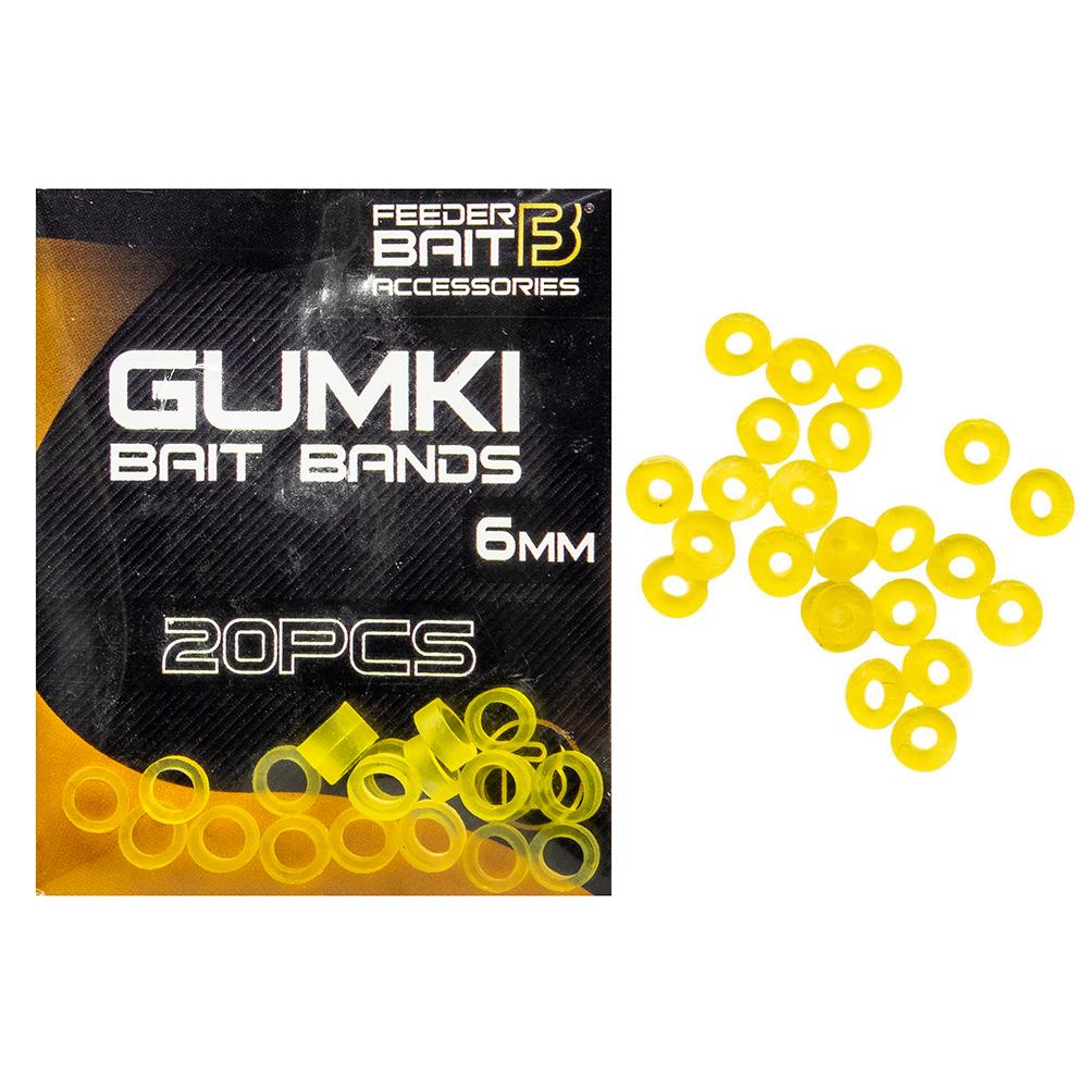 Feeder Bait Bait Bands 6mm 20szt. gumki lateksowe
