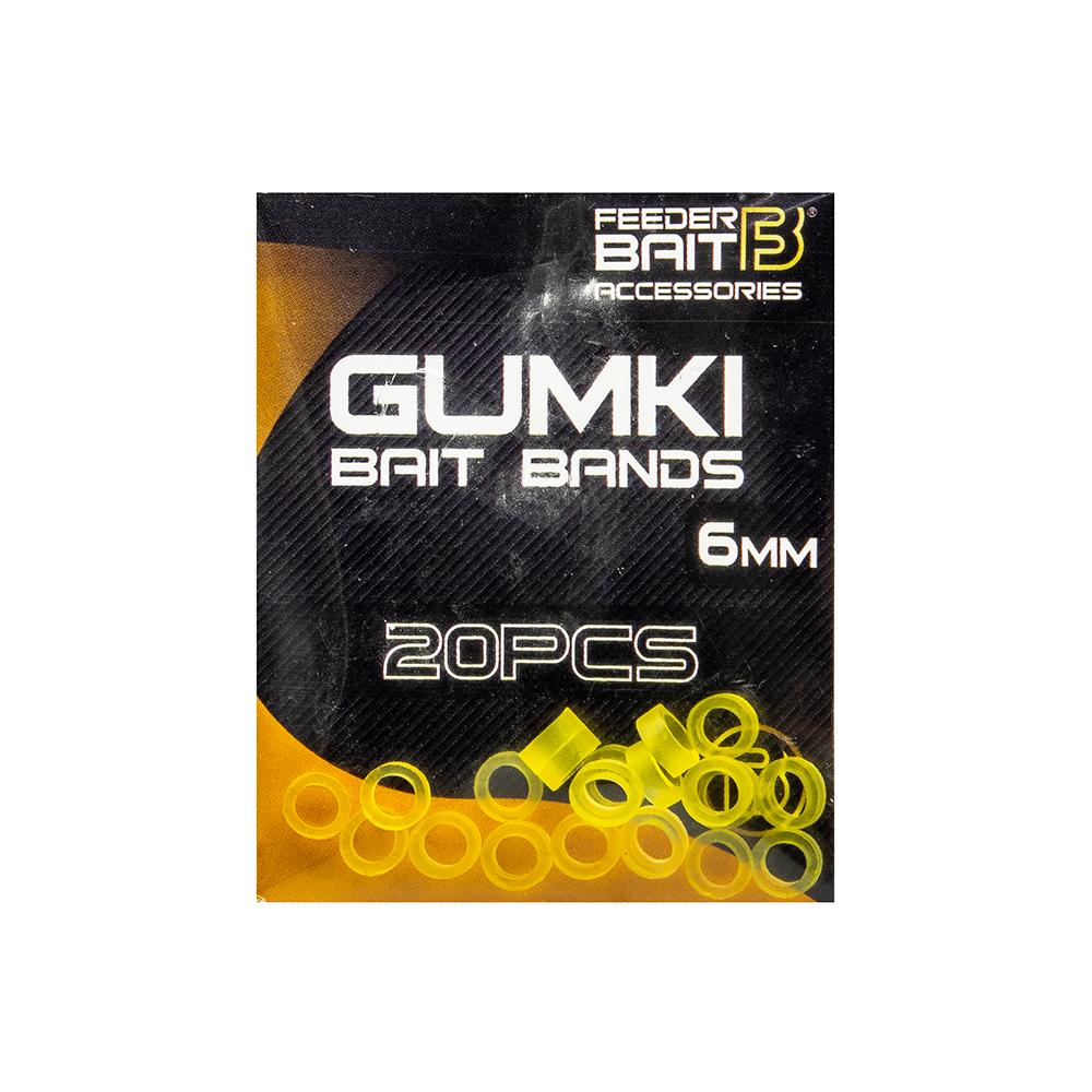 Feeder Bait Bait Bands 6mm 20szt. gumki lateksowe
