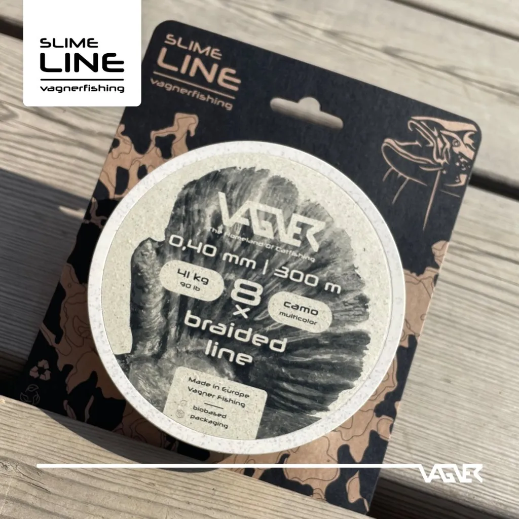 Vagner Slime Line 8X Camo Multicolor 0.50mm 300m plecionka