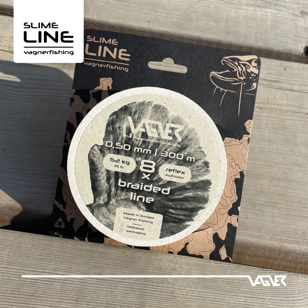Vagner Slime Line 8X Reflex Multicolor 0.50mm 300m plecionka