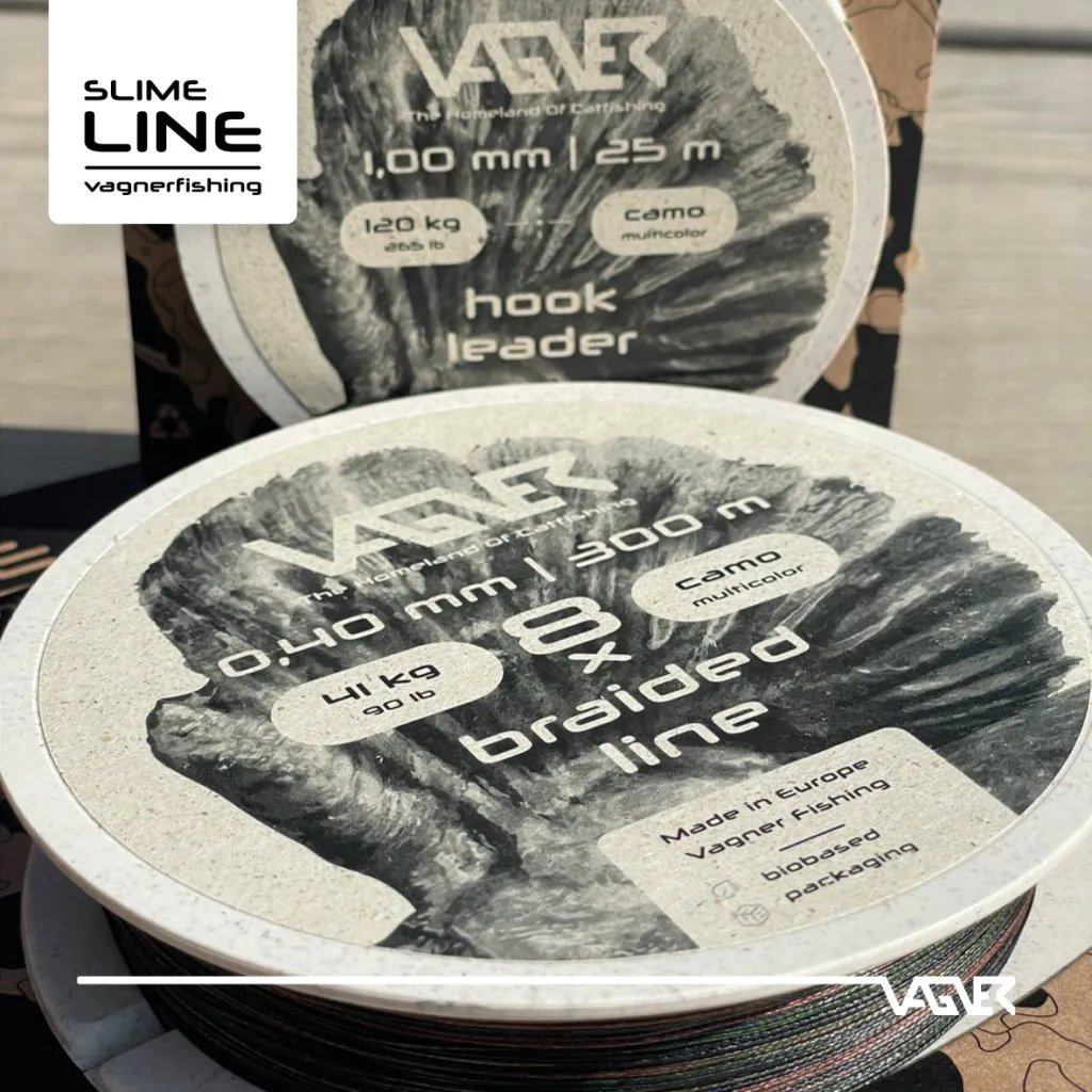 Vagner Slime Line Hook Leader 1mm 25m plecionka