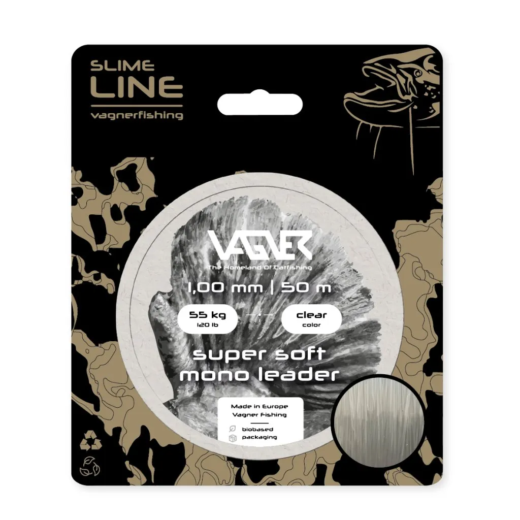 Vagner Super Soft Mono Leader 1.0mm 50m