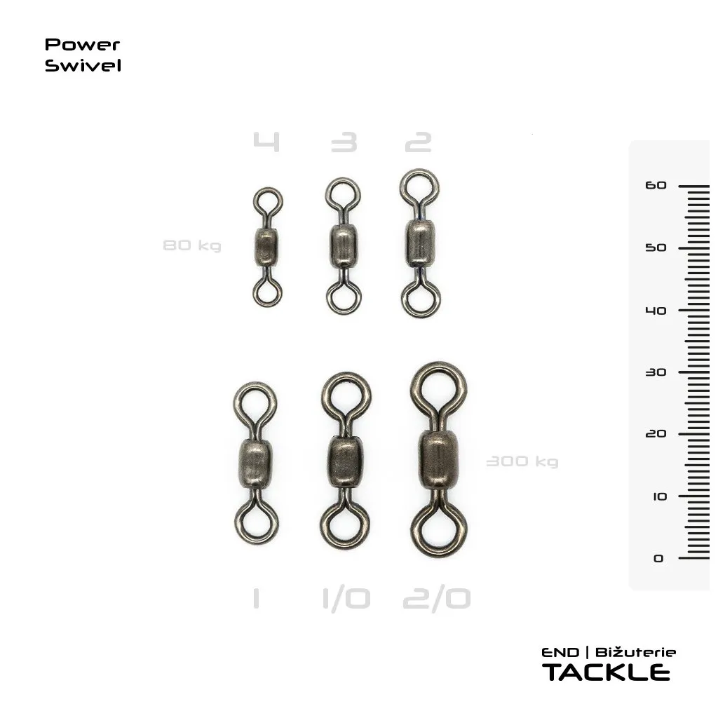 Vagner Power Swivel r.1 185kg krętliki sumowe