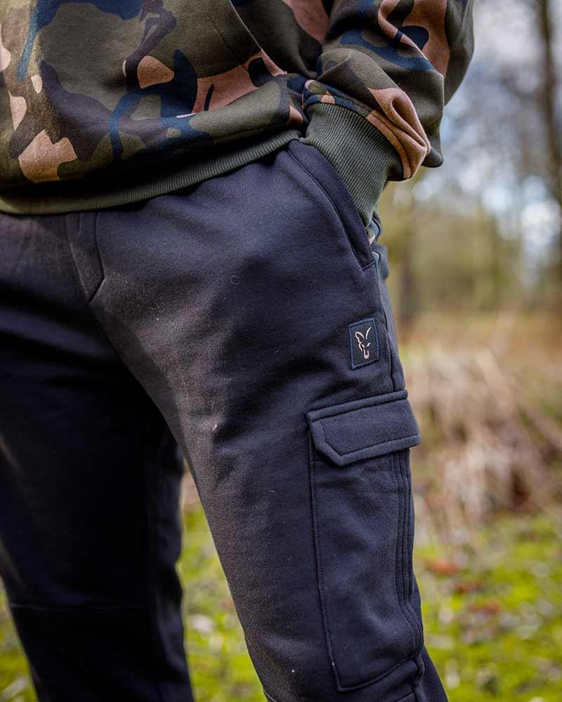 Fox LW Black Camo Combat Joggers r.XL spodnie