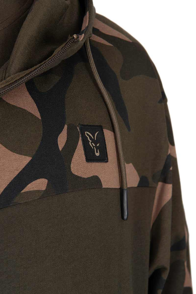 Fox LW Khaki Camo Split Zip Hoody r.M bluza
