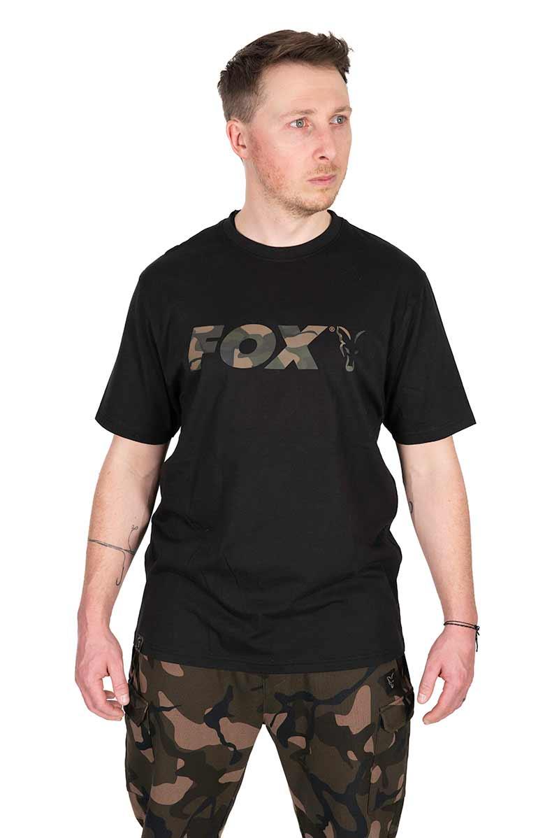 Fox Black Camo Logo T-Shirt r.M koszulka