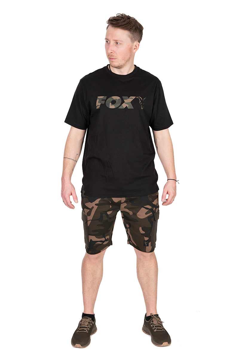 Fox Black Camo Logo T-Shirt r.M koszulka