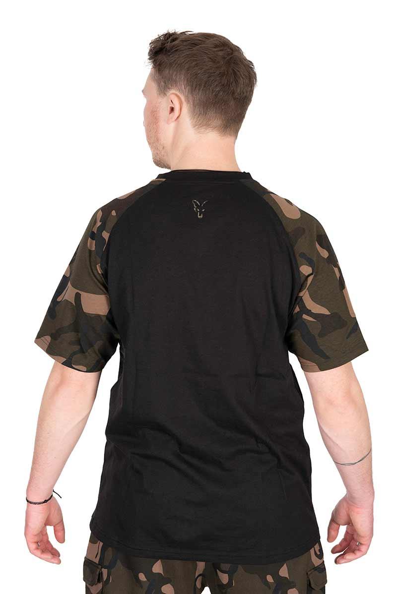 Fox Black Camo Outline T-Shirt r.M koszulka