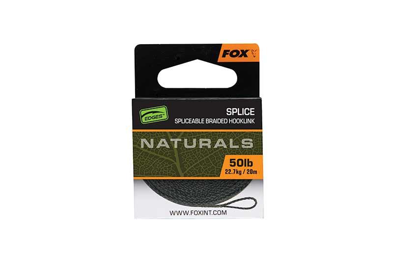 Fox Naturals Splice Hooklength 50lb 20m plecionka przyponowa