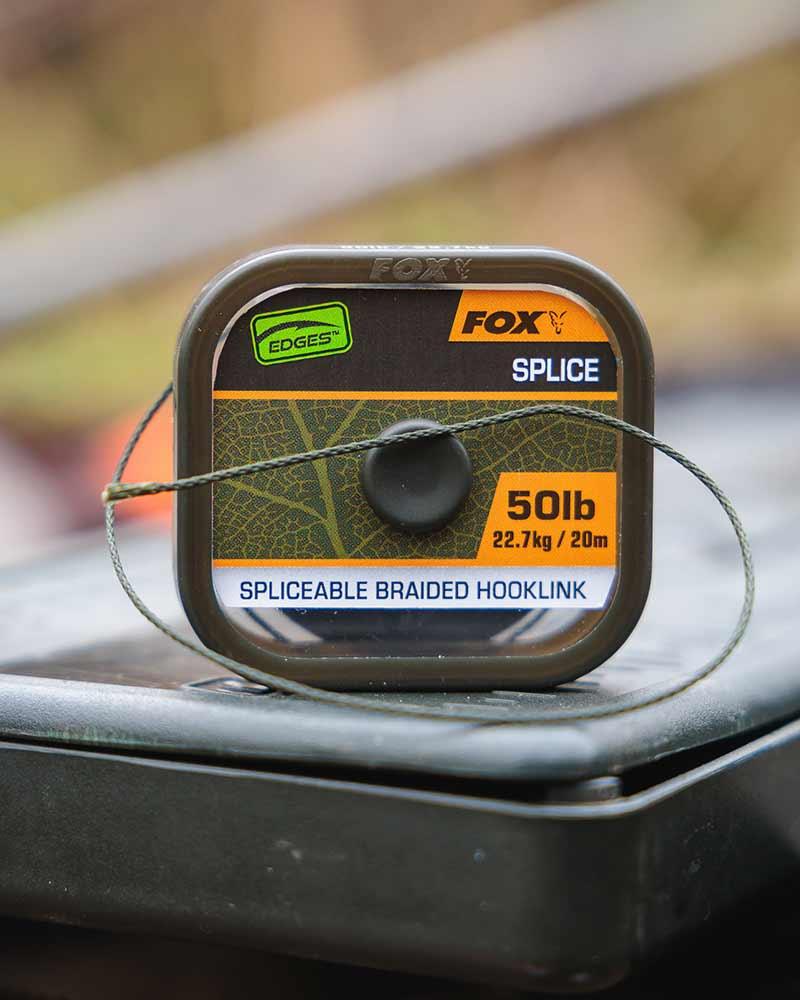Fox Naturals Splice Hooklength 50lb 20m plecionka przyponowa